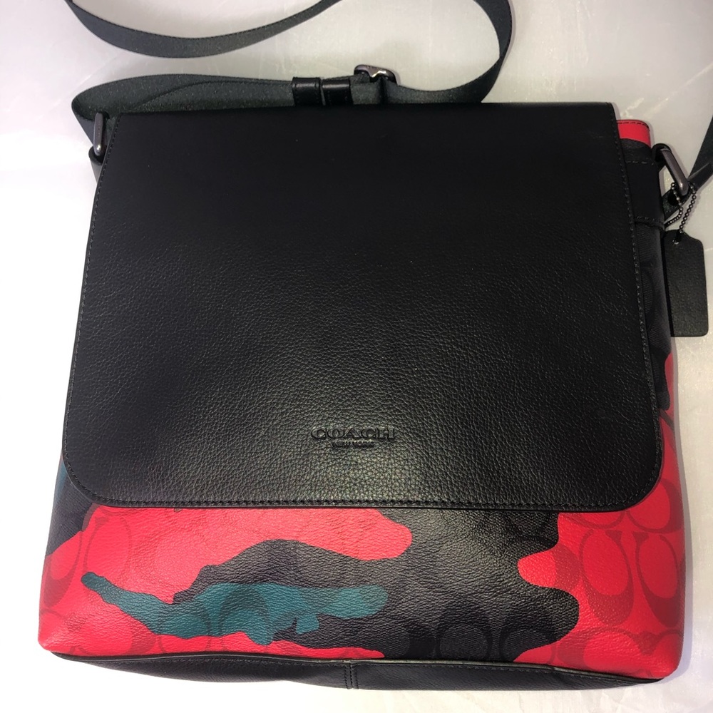 Coach CAMO messenger bag